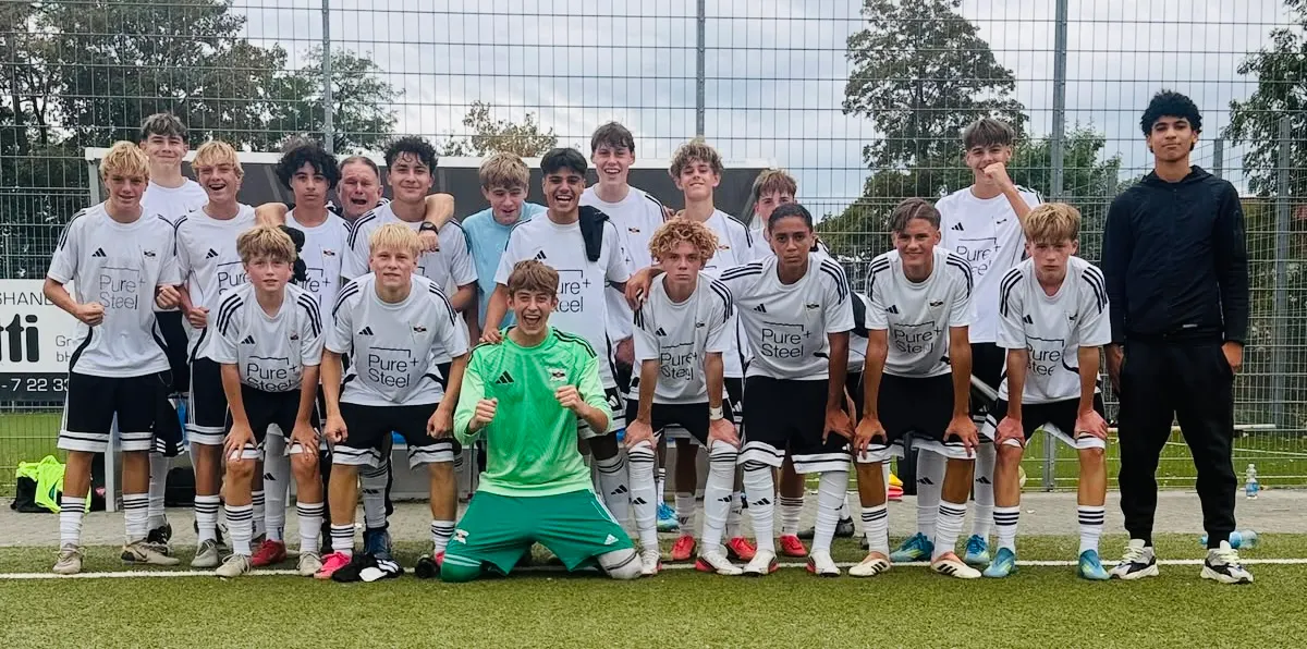 The U16s have qualified for the Landesliga Südwest!