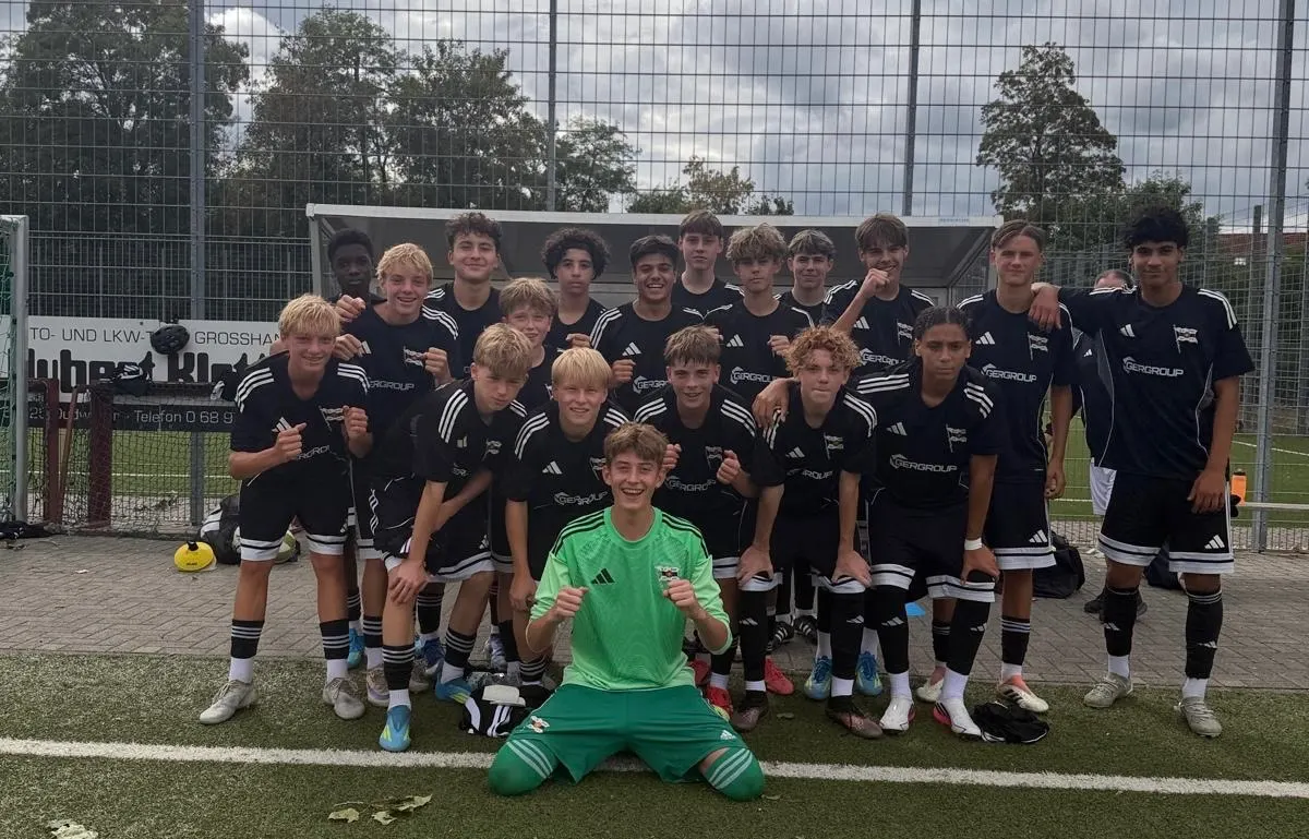 U16 gewinnt mit 22:2 gegen den ATSV Saarbrücken